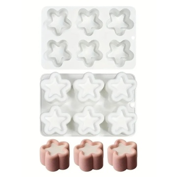 Forma de silicon Stele cu 6 cavitati - T14033