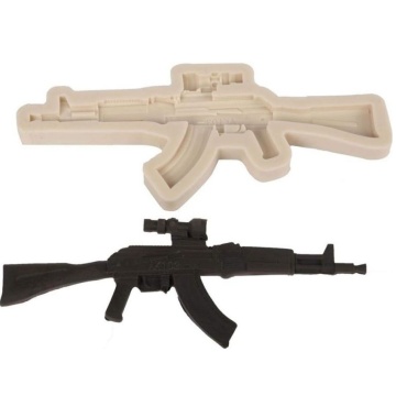 Formă din Silicon pentru Fondant și Ciocolată - AK47 – 15,5 cm