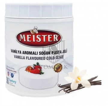 Glazura oglinda la rece - VANILIE - 1 kg - Meister