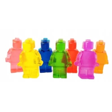 Mulaj din silicon - Robotei Lego cu 6 cavitati