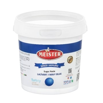 Pasta de zahar - ALBASTRU INCHIS (Blue Navy)- 1 kg - Meister