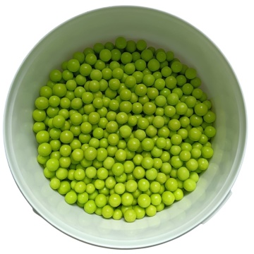 Perle din Orez Expandat 10 mm - VERDE DESCHIS - 2,5 kg, Alba Chocolate