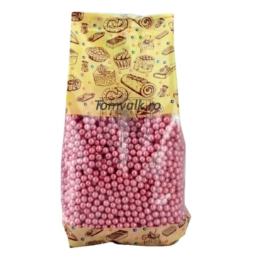 Perle roz coral 4 mm - Dobrik - 1Kg