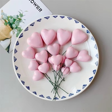 Set decor tort - 20 inimi - Roz