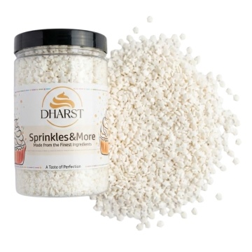 Sprinkles stelute Albe - 800 gr - Dharst
