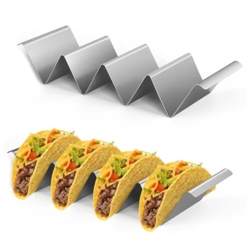 Suport taco din inox cu 4 compartimente – practic și ușor de folosit