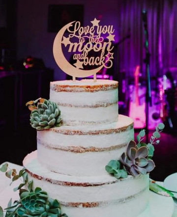 "Love you to the moon and back"