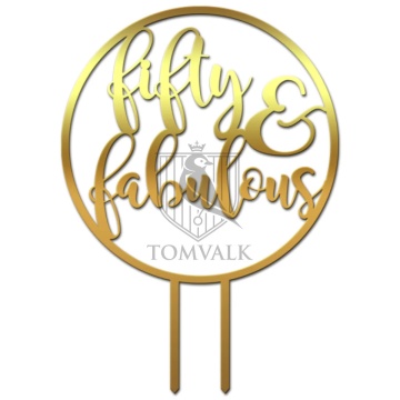 Topper tort – Fifty & Fabulous