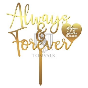 Topper tort "Always&Forever" V