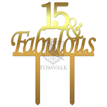 Topper tort personalizabil – Fabulous I