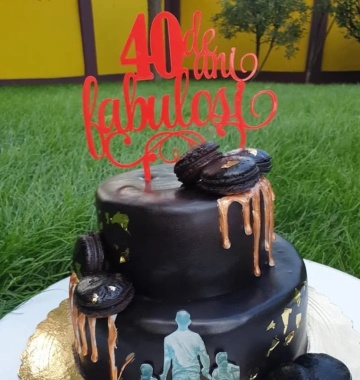 Topper tort personalizabil – X ani fabuloși - Img 2