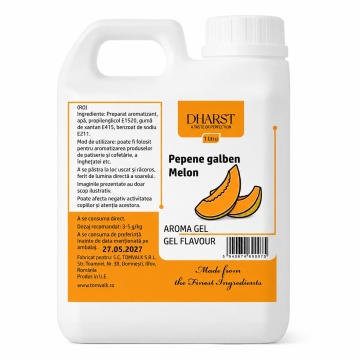 Aroma gel termostabila - Pepene galben - Dharst - 1 L