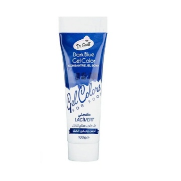 Colorant alimentar gel Dr.Gusto - ALBASTRU INCHIS - 100g
