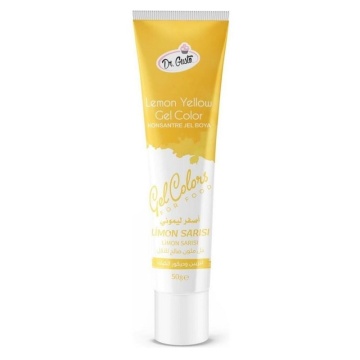 Colorant alimentar gel Dr.Gusto - GALBEN LEMON - 50g