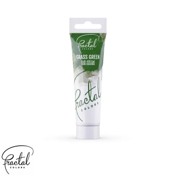Colorant Alimentar Gel VERDE (Grass Green) – 30g – Fractal Colors