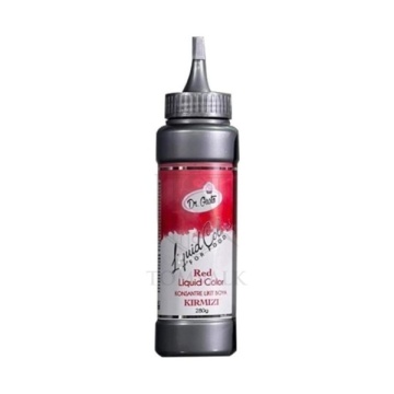 Colorant alimentar lichid pe baza de apa - Dr. Gusto - ROSU - 280 gr
