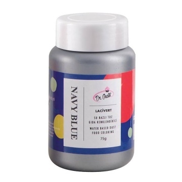 Colorant pudra hidrosolubil - Dr. Gusto - 75 g - ALBASTRU INCHIS