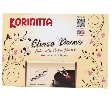 Decorațiuni din ciocolată – Bețișoare KC 007 – Cutie 150 buc  Bețișoarele decorative din ciocolată KC 007 sunt alegerea ideală pentru cofetarii și pasionații de deserturi care doresc să ofere preparatelor un finisaj elegant și profesional. Modelul geometr