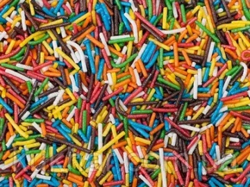 Drajeuri decorative Mix multicolor betisoare nr 2 - 1Kg