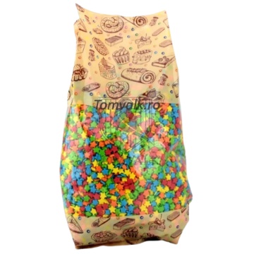 Drajeuri decorative Mix multicolor Stelute nr 3 - 1Kg