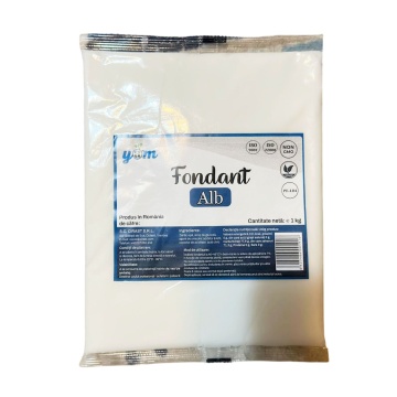Fondant clasic pentru cofetărie – 1 kg