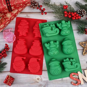 Forma de silicon "CHRISTMAS" C2 - 6 alveole - Img 1