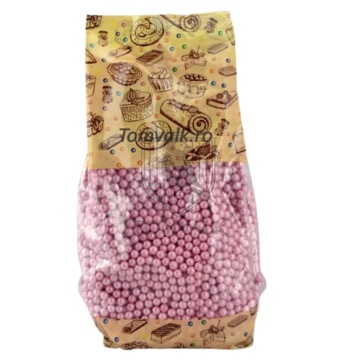 Perle roz - 4 mm - Dobryk - 1Kg