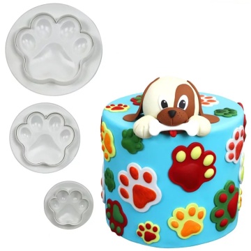 Set 3 decupatoare cu ejector - Labute de catel