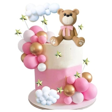 Set decor tort – Ursuleț - 33 piese - T090593