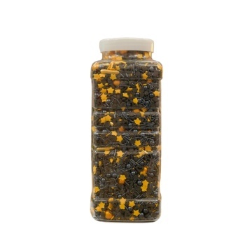 Sprinkles Mix Negru - Auriu - Dr Gusto - 1Kg