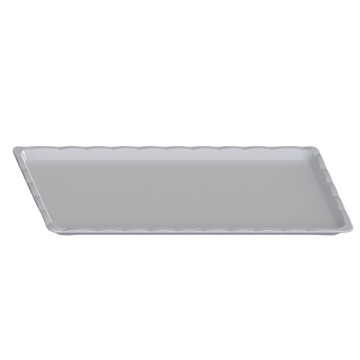 Tava policarbonat alba nr 2 - 17,5 x 32,5 cm