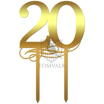 Topper pentru tort cifra BR3