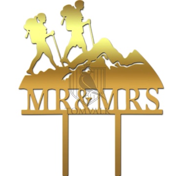 Topper tort nunta "Mr&Mrs" adventure II