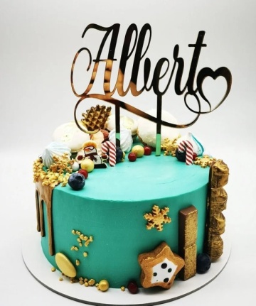 Cake Topper "Nume" Ib