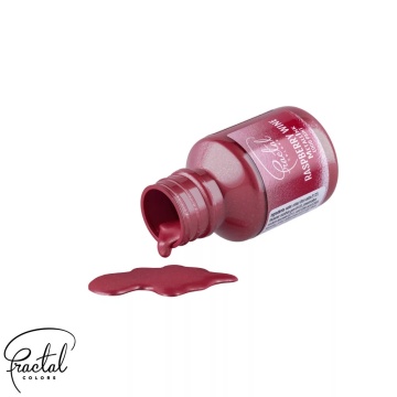 Vopsea Alimentară Metalică pentru pictat Raspberry Wine – 30ml – Fractal Colors