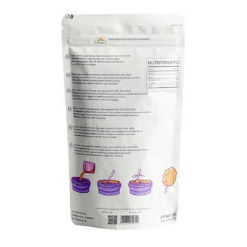 Zahar pentru vata pe bat - Portocaliu - Aroma de Portocala - Dharst - 0,3 kg