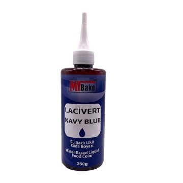 Colorant alimentar lichid pe baza de apa - MyBake - ALBASTRU INCHIS - 250 gr