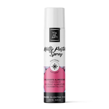 Colorant alimentar spray mat – Roz intens – 250 ml – Via delle Arti