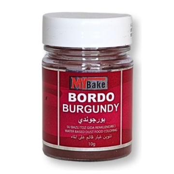 Colorant pudra hidrosolubil - 10 g - BORDO - MyBake