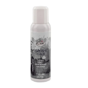 Colorant Spray Negru Metalic - 150 ml - Dr Gusto