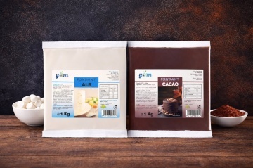 Fondant cacao pentru glazurat amandine – 1 kg - Yam
