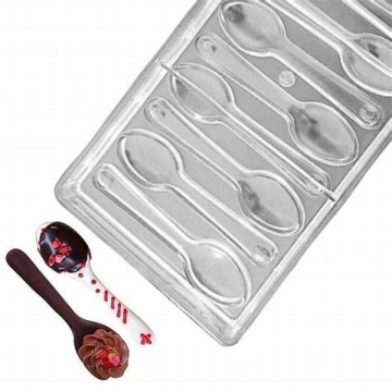 Forma din policarbonat pentru bomboane - Lingurite - T010068