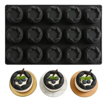 Formă din silicon cu 15 cavități – „Petal Twist” – T14166