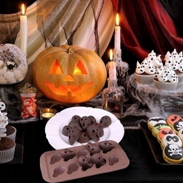 Forma silicon Halloween - 10 cavitati - T10096