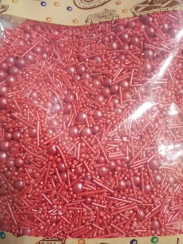 Mix sprinkles "Cocktail rosu" -1 KG
