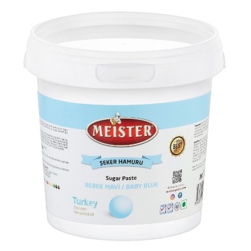 Pasta de zahar - ALBASTRU DESCHIS - 1 kg - Meister