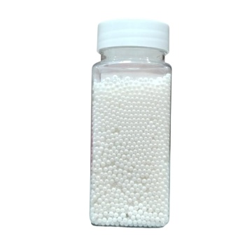 Perle 2 mm - Alb lucios - 100g