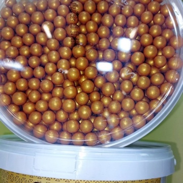 Perle din Orez Expandat 10 mm - AURIU - 2,5 kg, Alba Chocolate