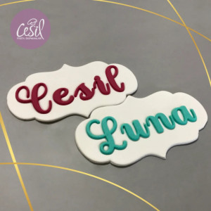 Set decupatoare - Litere mari - Cesil