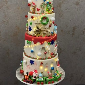 Topper pentru tort Believe in the magic